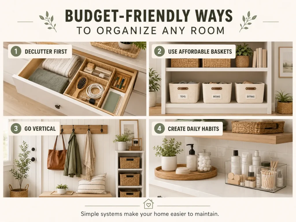 Organize a Small Home With Limited Space