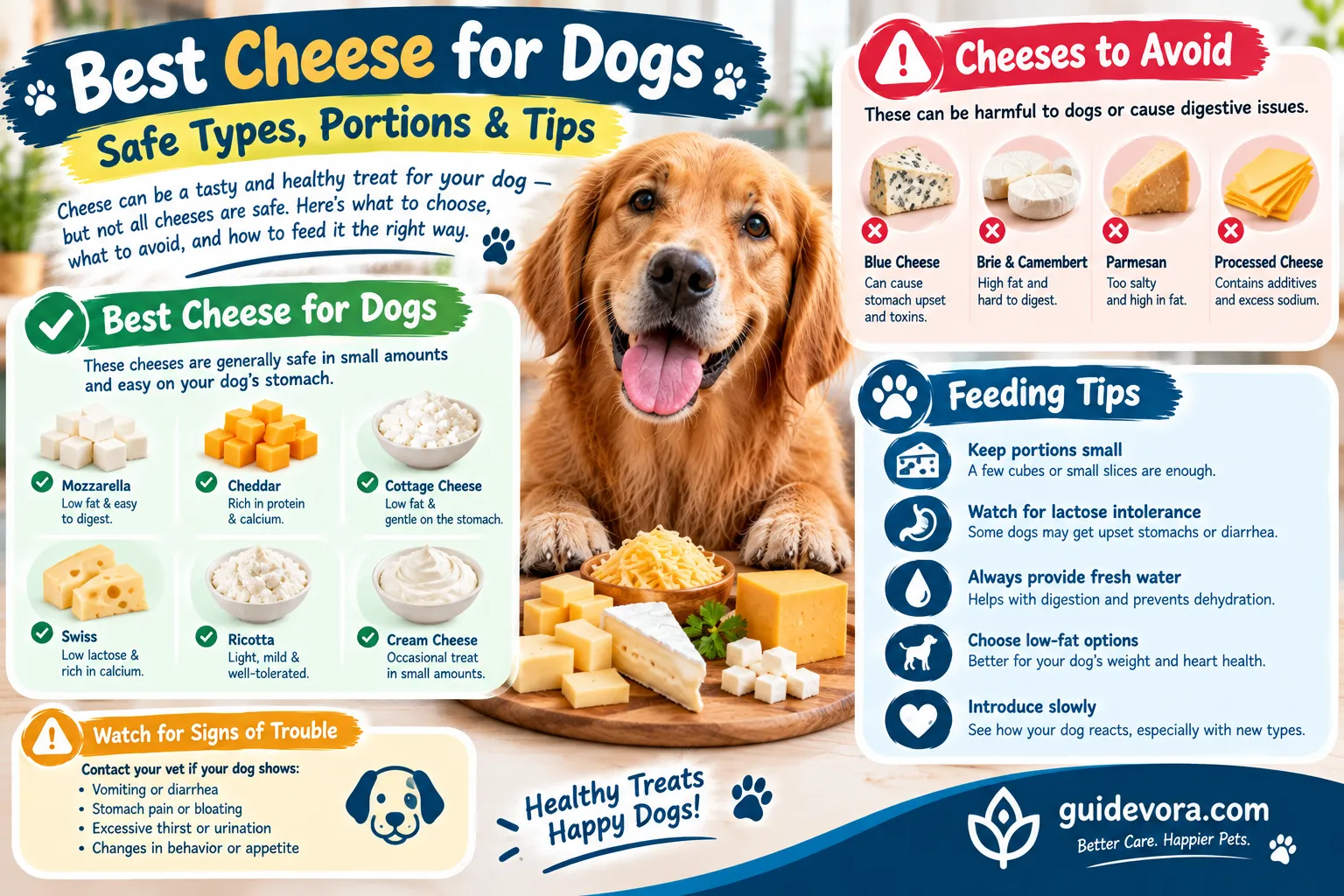 Best Cheese for Dogs
