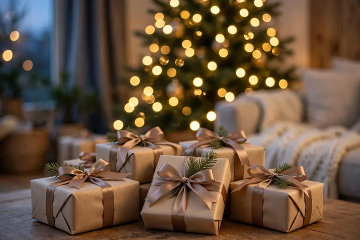 Knitting a handmade Christmas gift — diy christmas gift ideas