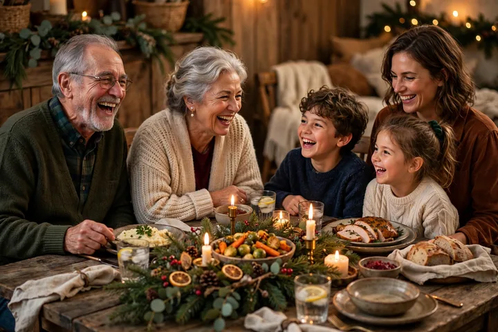 Multigenerational family celebrating Christmas together — christmas gifts for parents 2026